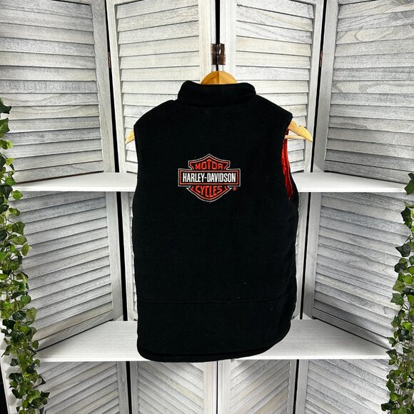 Kids Harley Davidson Reversable Vest - Picture 5 of 5